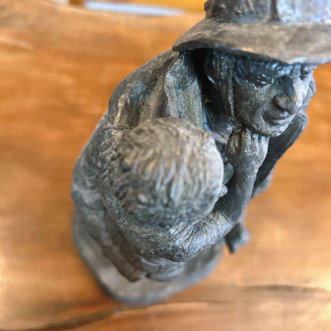 彫刻家 マイケルガーマン氏作 アンティーク彫刻　アメリカンインテリア　消防士