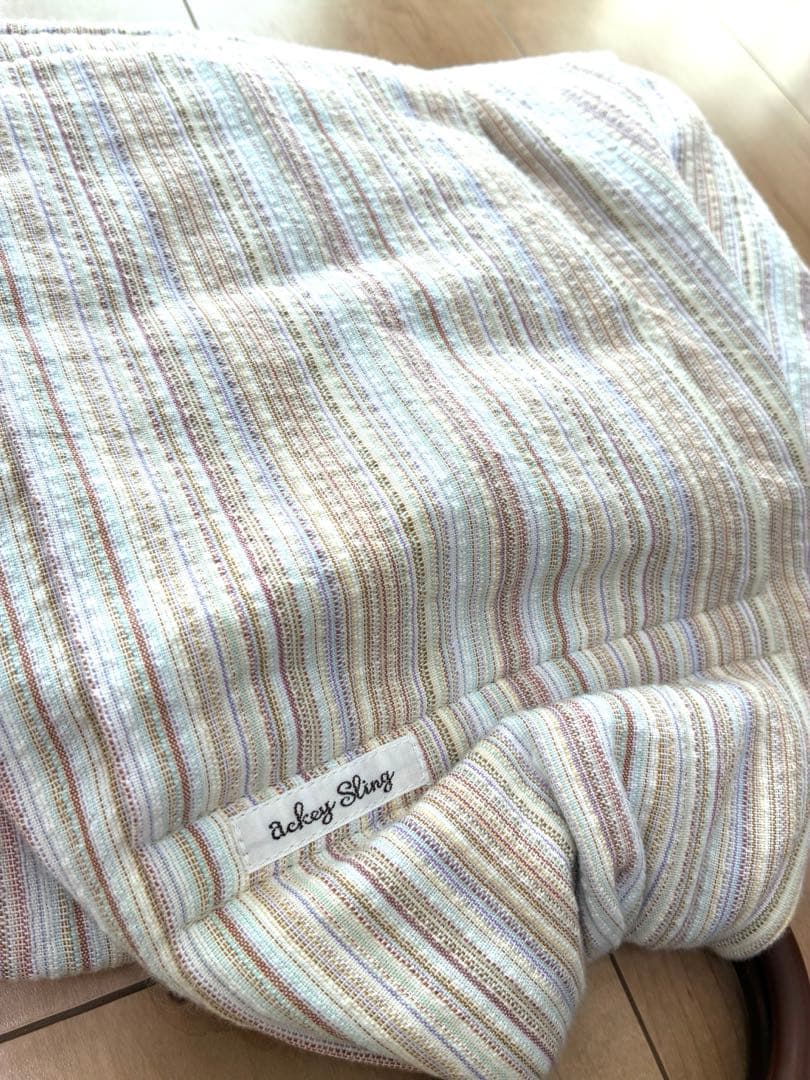 あっきースリングBreit 白玉　肩広タイプ