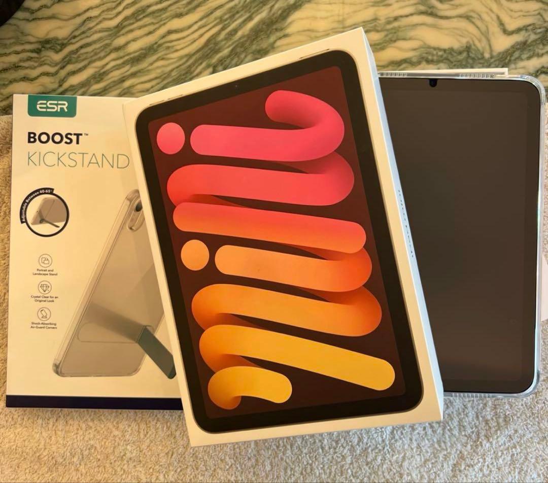 ご*ぶ様 (美品) iPad mini (第7世代) + ESRケース