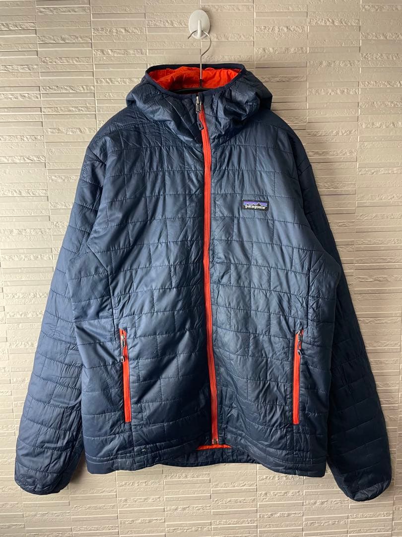 00s patagonia パタゴニア ナノパフジャケット　中綿jk ネイビー