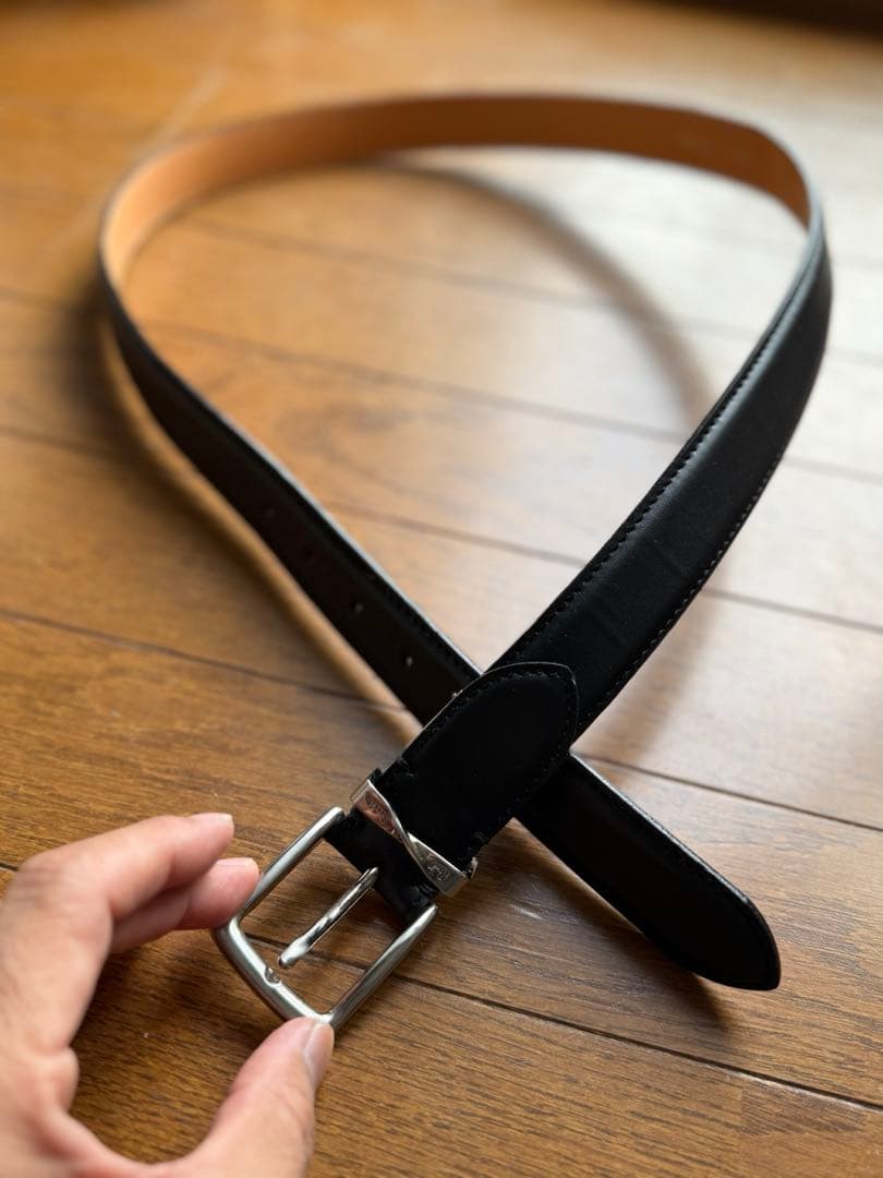 ポールスミス ベルト ツイストリング レザー W92-102