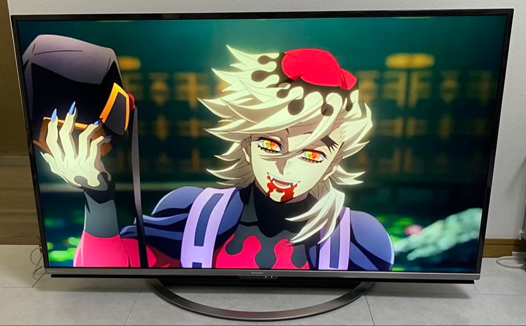 シャープ アクオス　50V型 4K液晶テレビ LC-50US45 動画アプリ