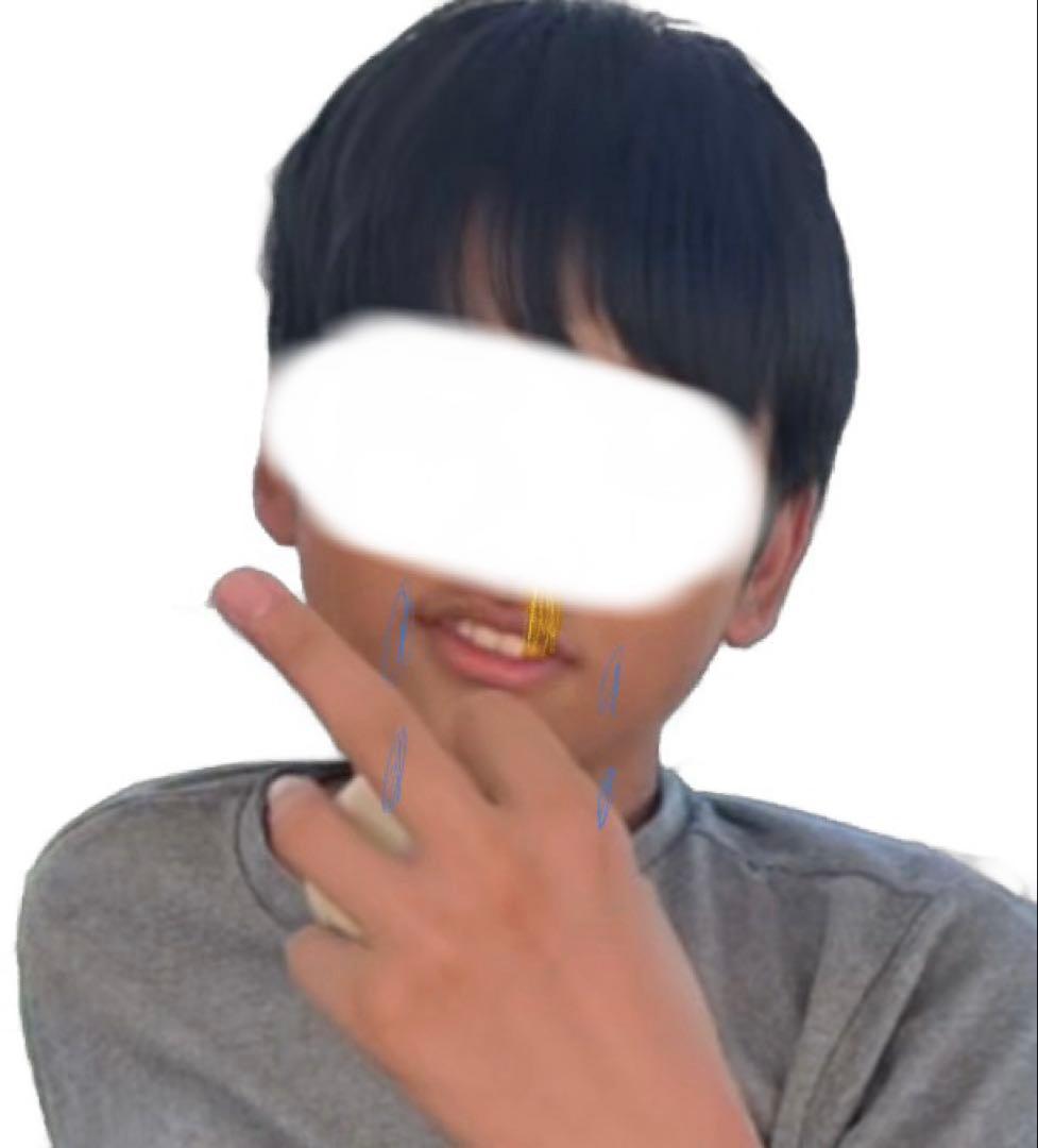 K-POP タレントカード 泣き顔 ピースサイン