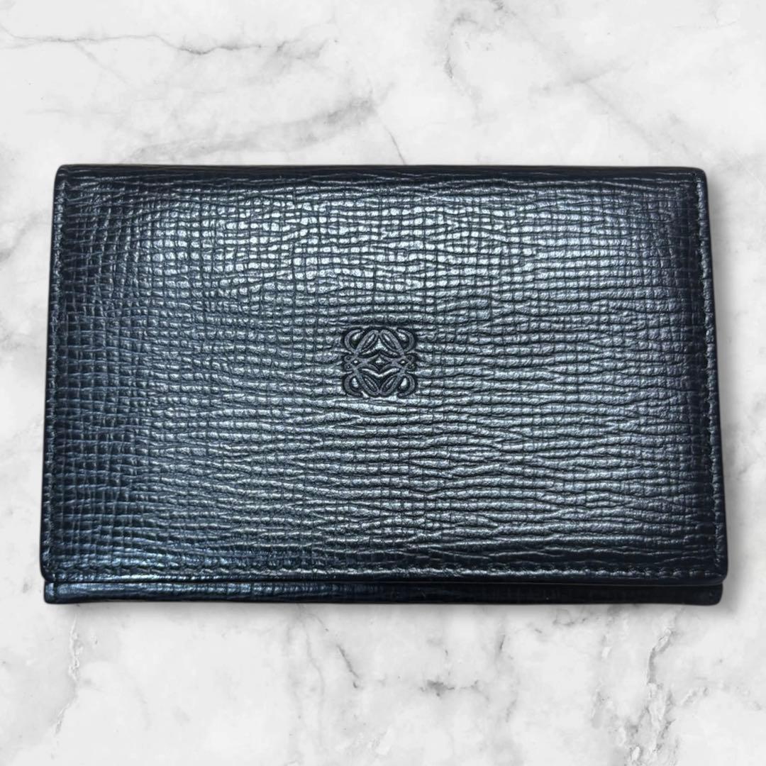 LOEWE ロエベ 名刺入れ 名刺ケース レザー