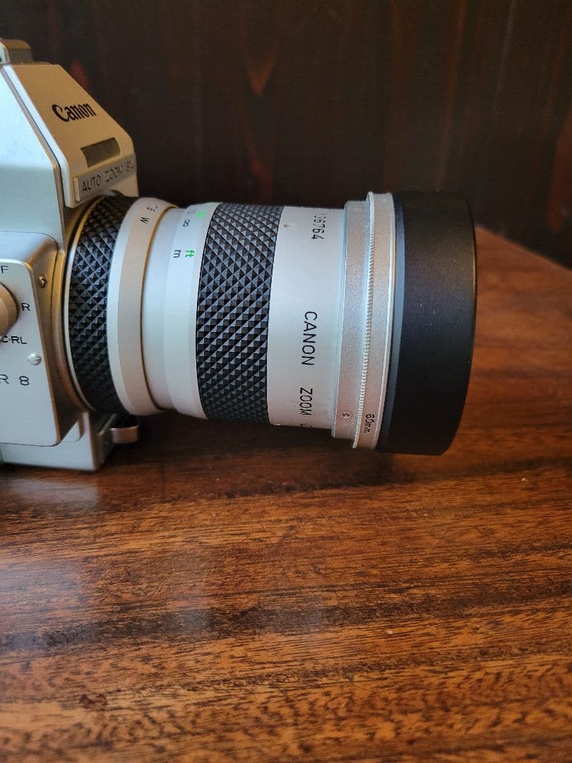 Canon Auto Zoom 814 フィルムカメラと保証書·チラシセット