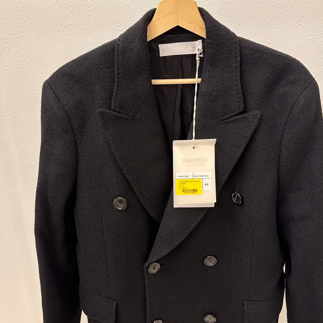 OUR LEGACY WHALE COAT ブラック 44