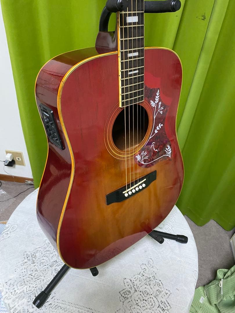 美品！ハミングバード モーリス　WH エレアコ 音出し良好！　アコギもOK！