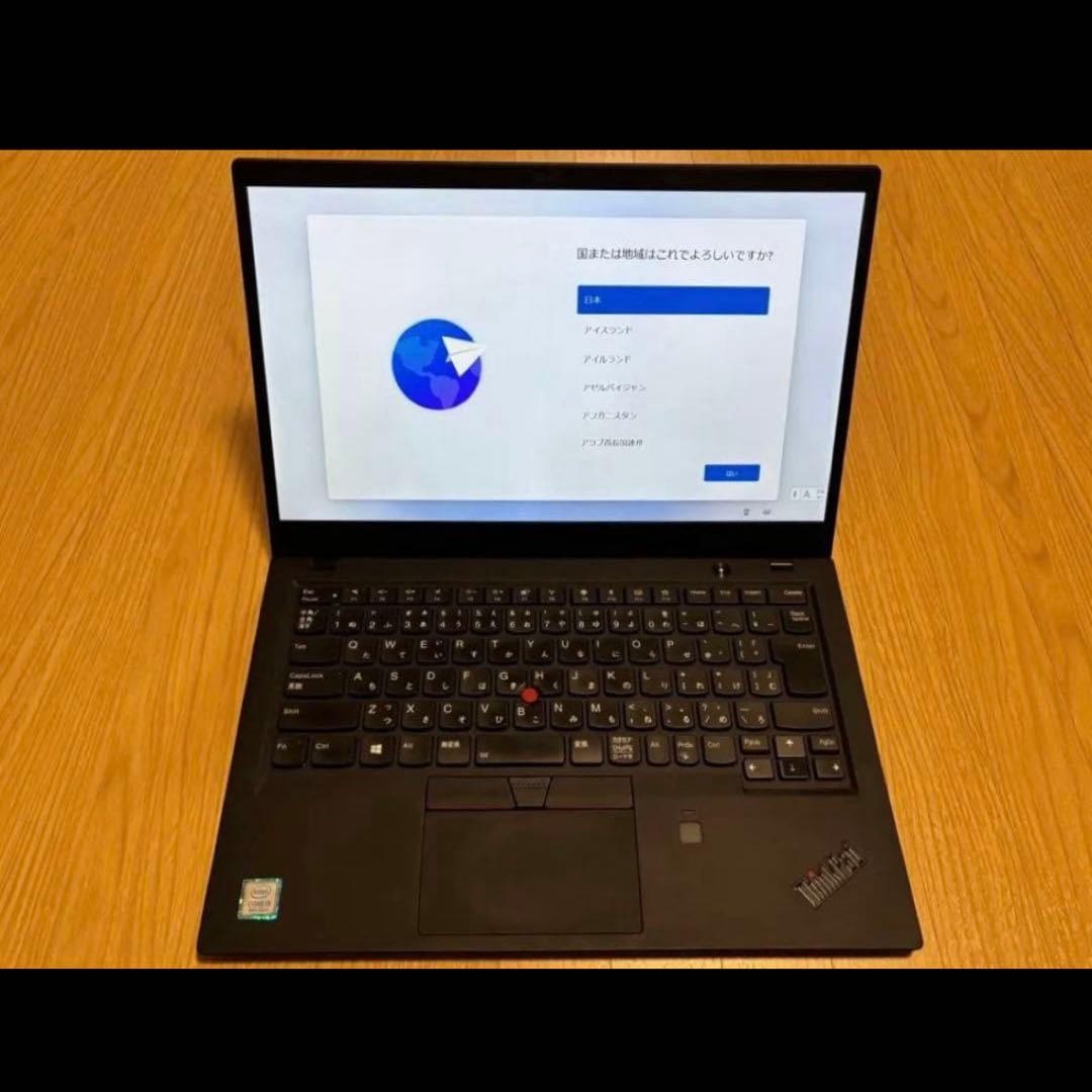 レノボ Thinkpad X1 carbon Gen6 バッテリー80%以上