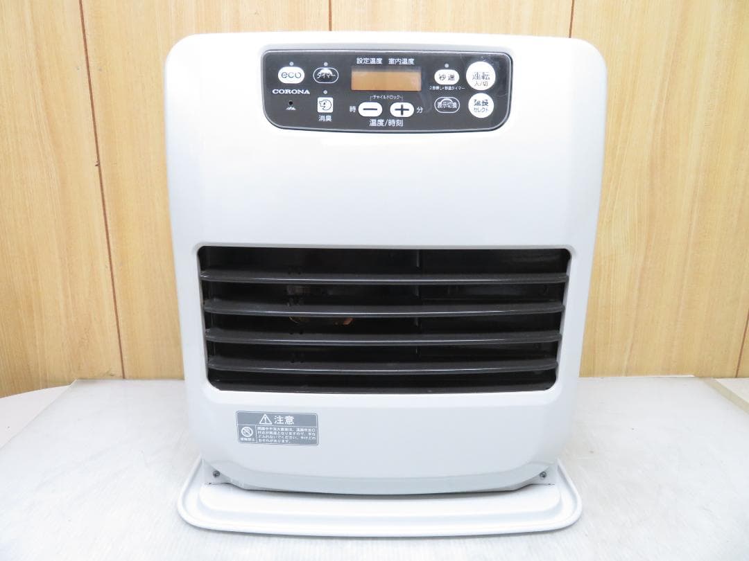 CORONA コロナ 石油ファンヒーター ～12畳 5.0L パールホワイト