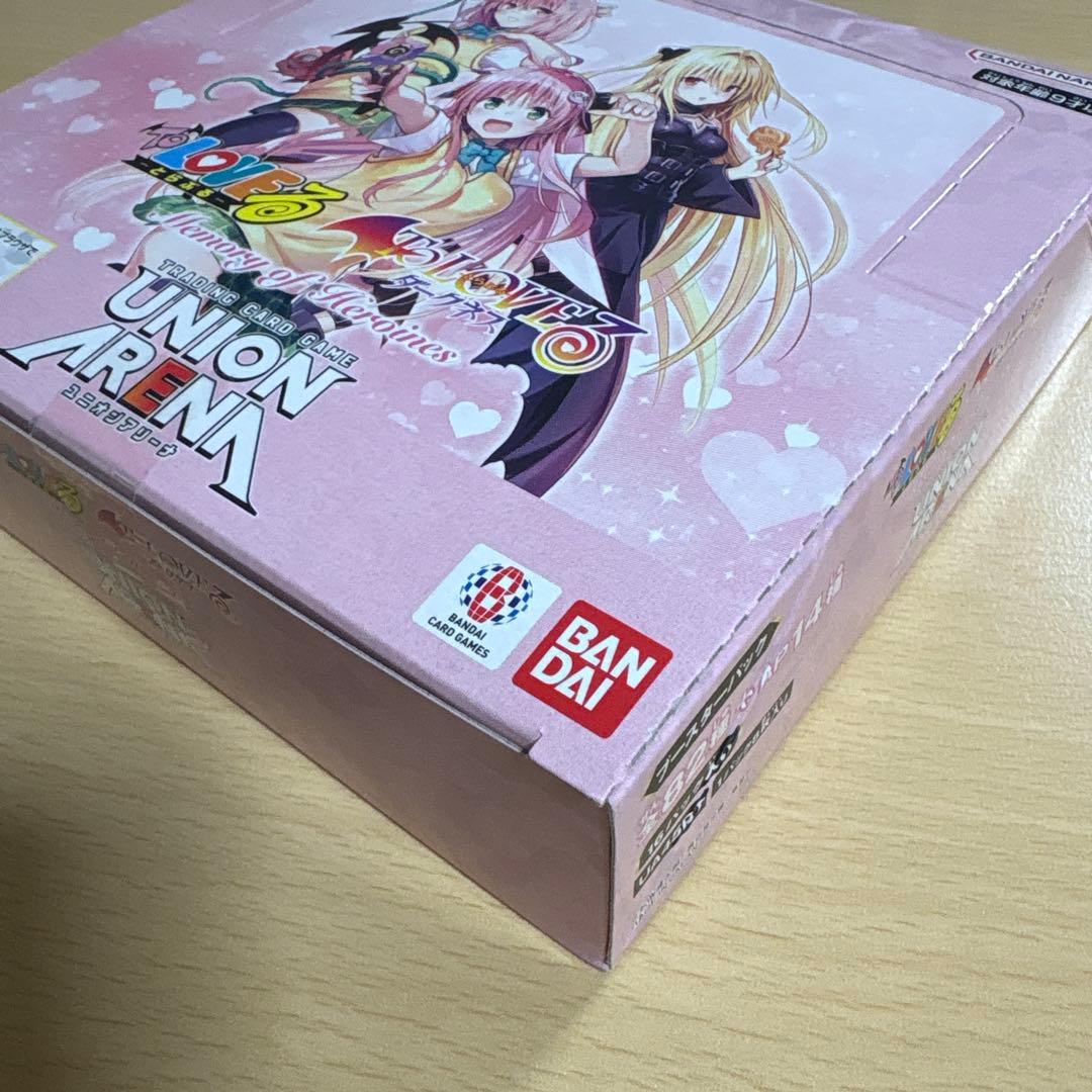 ユニオンアリーナ　ToLOVEる　1BOX 未開封品　テープ付き