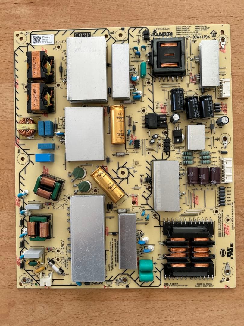 BRAVIA KJ-55A8H有機ELテレビ専用電源基板