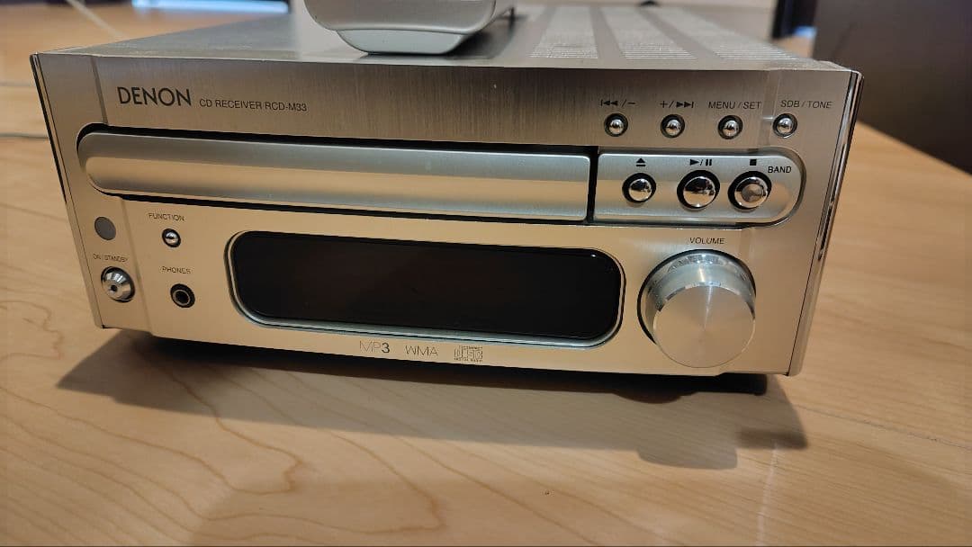 DENON RCD-M33 CDデッキ シルバー