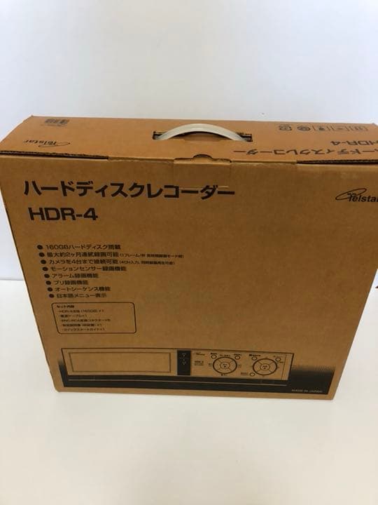 コロナ産業　160GB 防犯カメラ専用ハードディスクレコーダー HDR-4