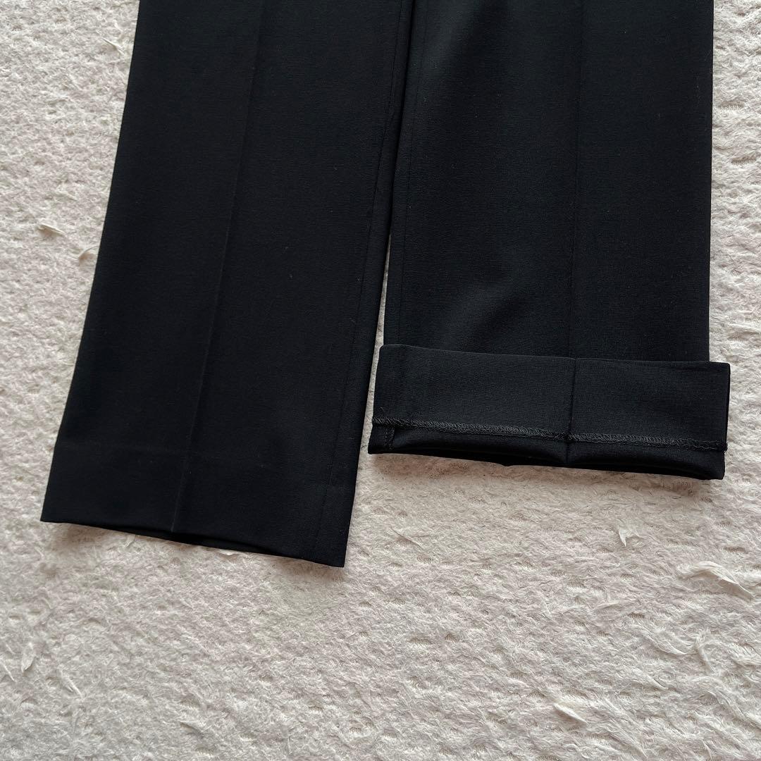 セオリー パンツスーツ セットアップ ブラック ビジネス リクルート 上M 下L