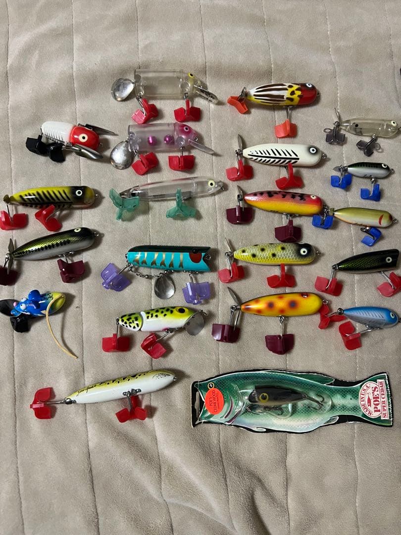 ヘドン　マグナムトーピード等　バス釣り引退品