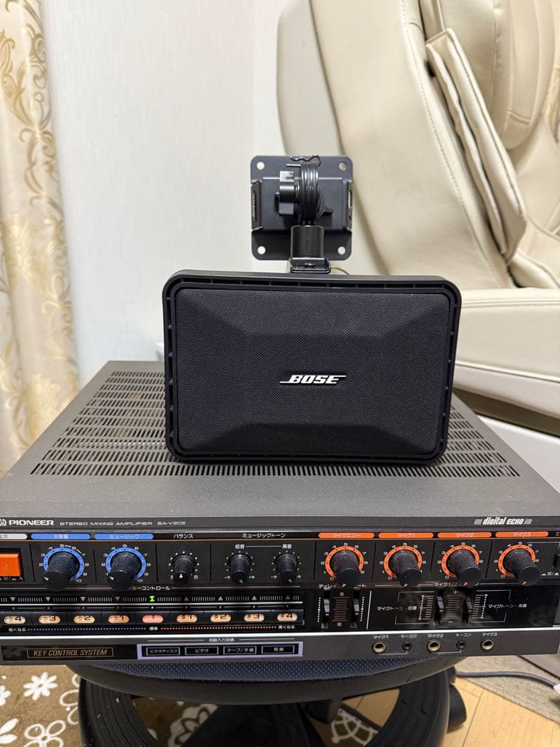 BOSEスピーカー1台とPioneer SA-V20Lセット