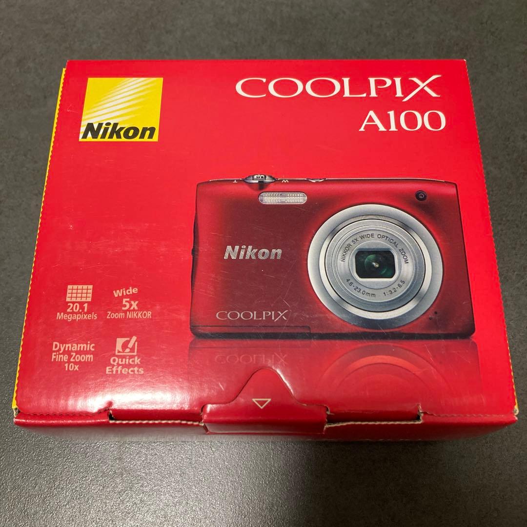【新品】Nikon COOLPIX A100 RED