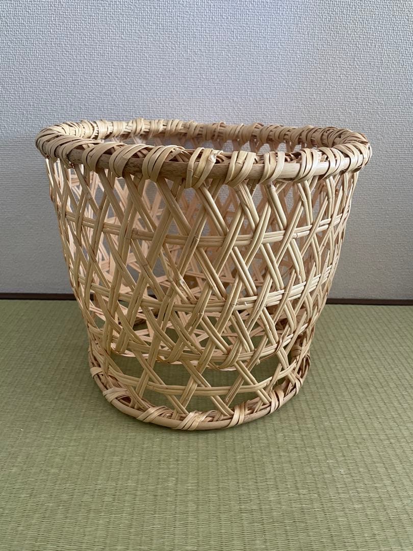 椀かご　竹細工　鳥越竹細工