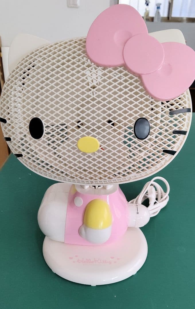 キティちゃん扇風機　2003年式、レア！