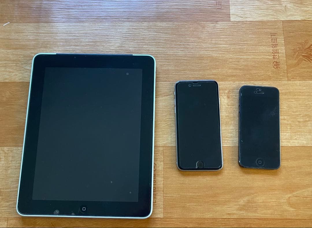 第1世代iPad、iPhone6、iPhone 5 ジャンク品