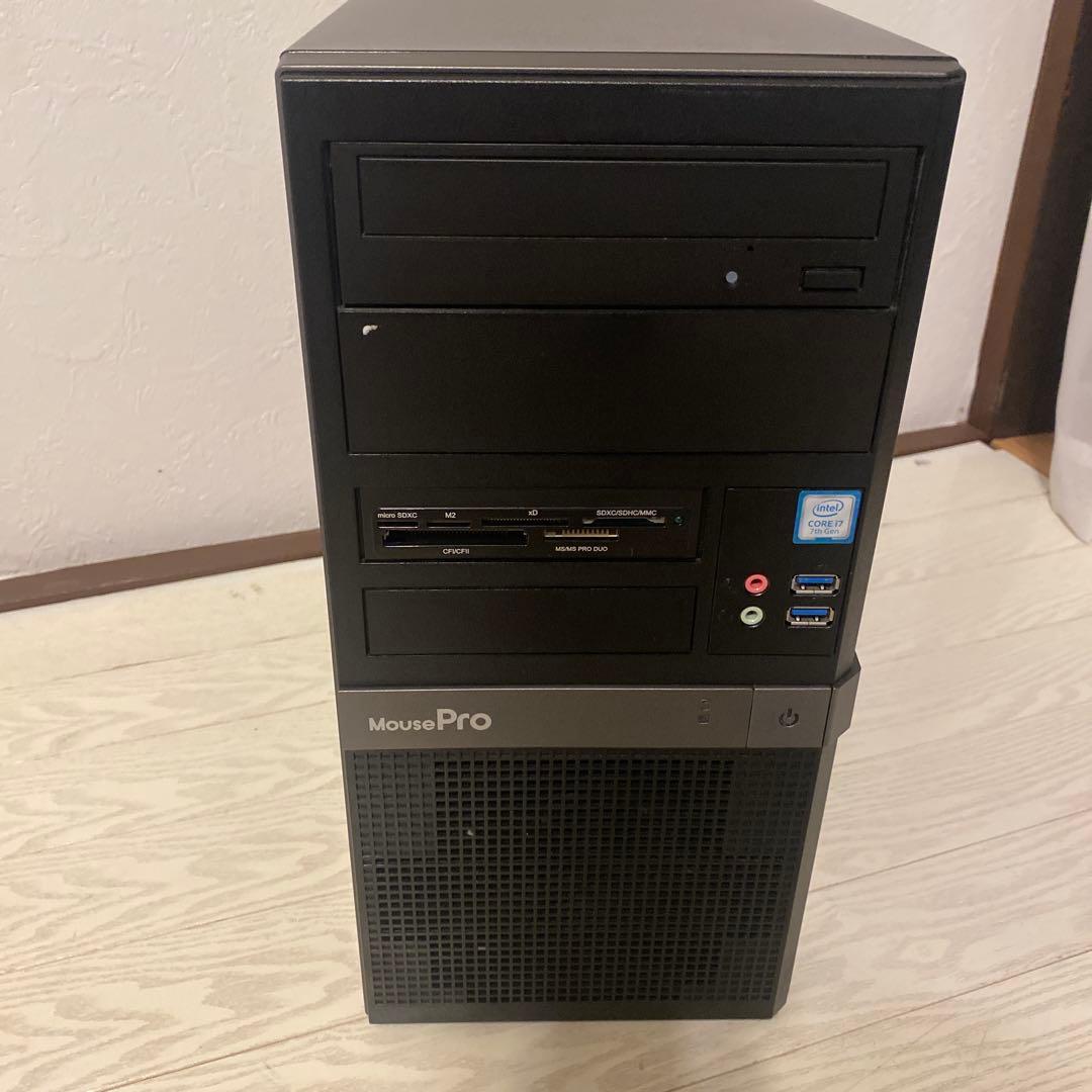 Mause デスクトップpc MPro-T398X2-SSD 動作確認済み