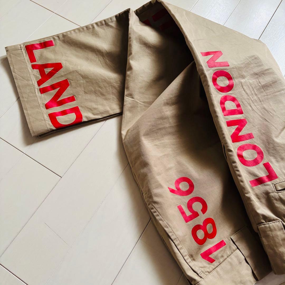 バーバリー REDプリント 高級コットンパンツ 12Y 150 kids キッズ