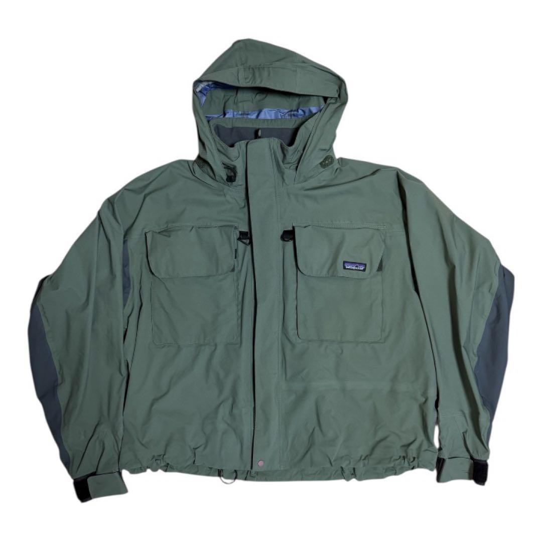 で*よ様 00s patagonia sst jacket XLサイズ　セージグ