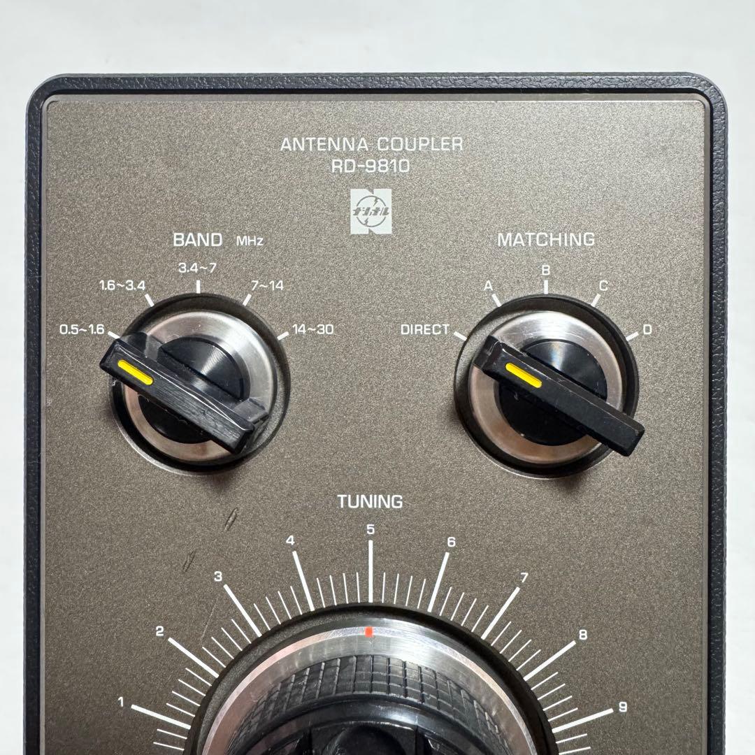 d*3様 ナショナル BCLアンテナカップラー　RD-9810 【ジャンク】