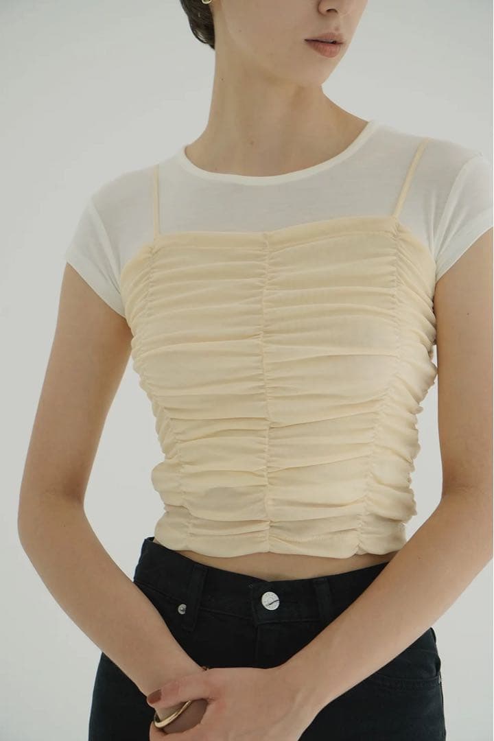 【ゆりさん専用】VESTSHIRRING CAMI TOPS