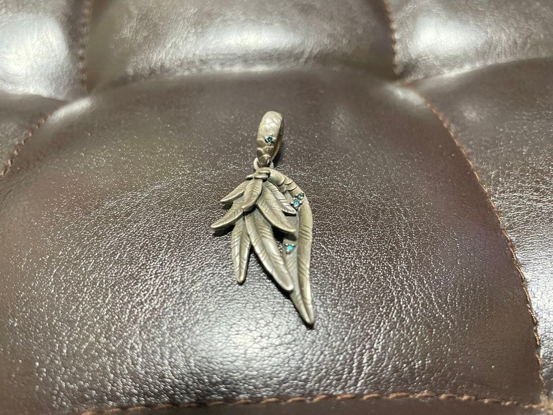 ブラッディマリー ペンダントトップ　Ice 青鳥　シルバー925 ユニセックス