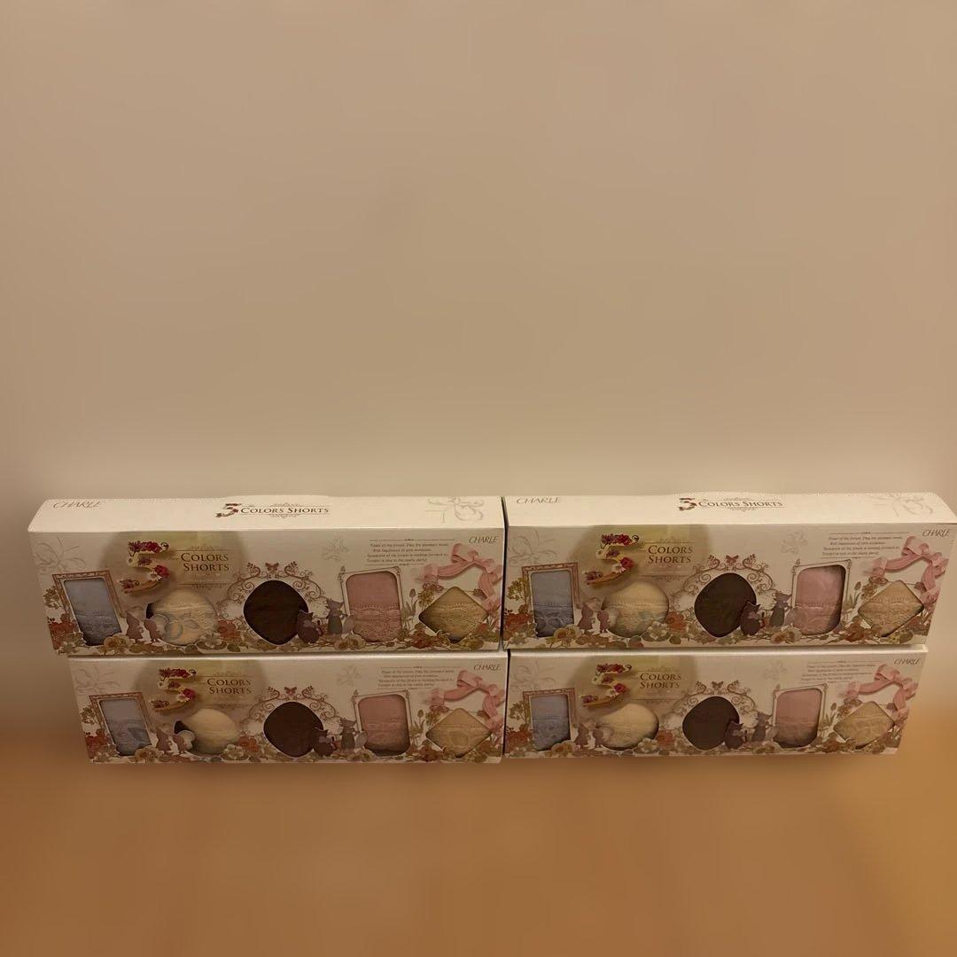 パ*ル様 シャルレ5色ショーツ　MサイズIB609 4箱