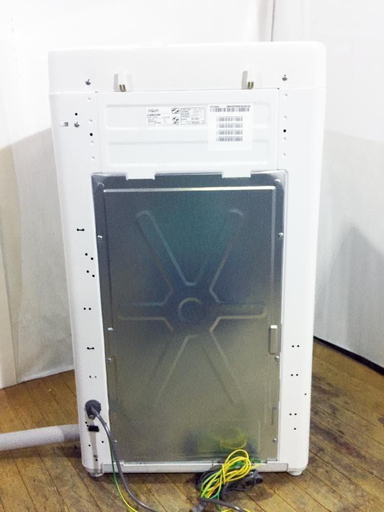 30日迄！送料無料★美品中古★アクア☆5kg☆全自動洗濯機【AQW-S50E】