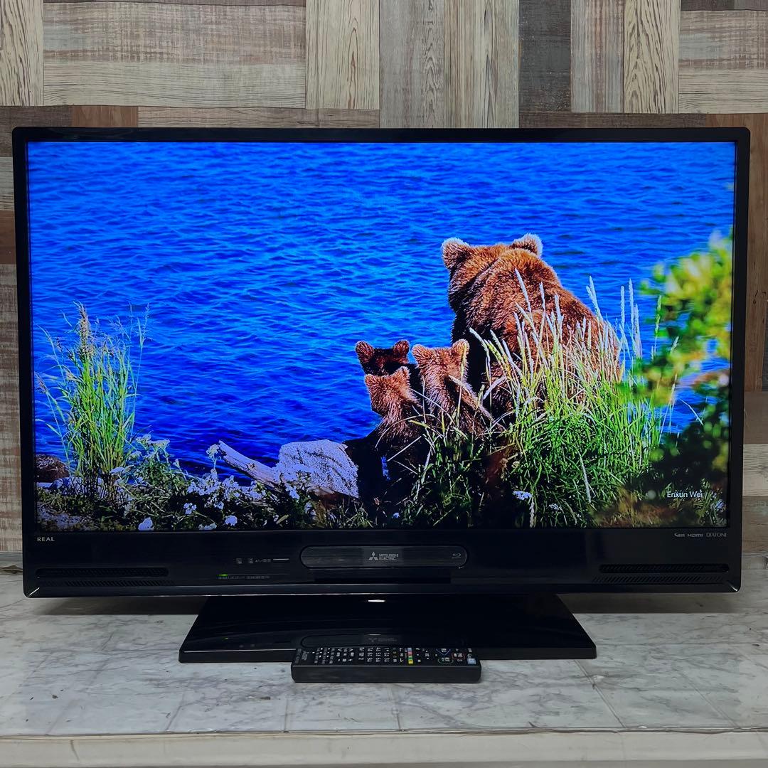 v._.vさん直接受渡三菱40型ブルーレイHDD付Blu-ray⇄HDDダビング