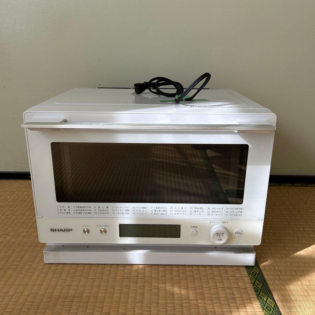 2020年製SHARP RE-WF231-W オーブンレンジ 1400W