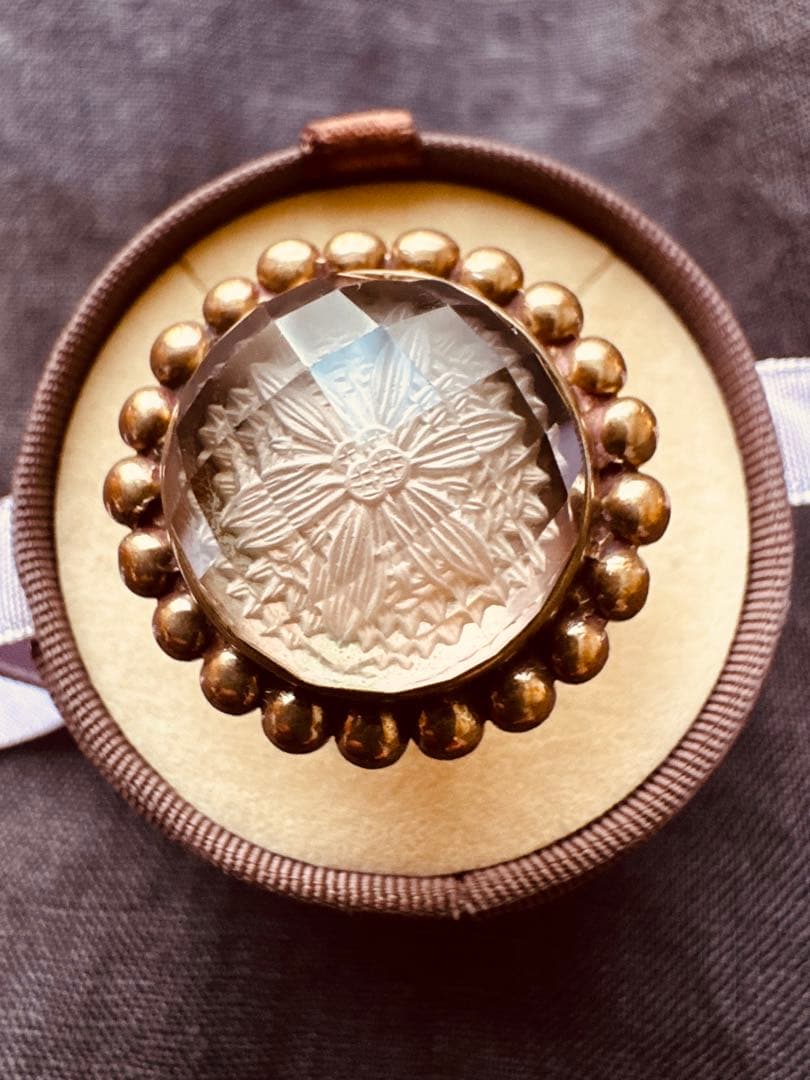 スティーブンデュエック フラワーモチーフ リング