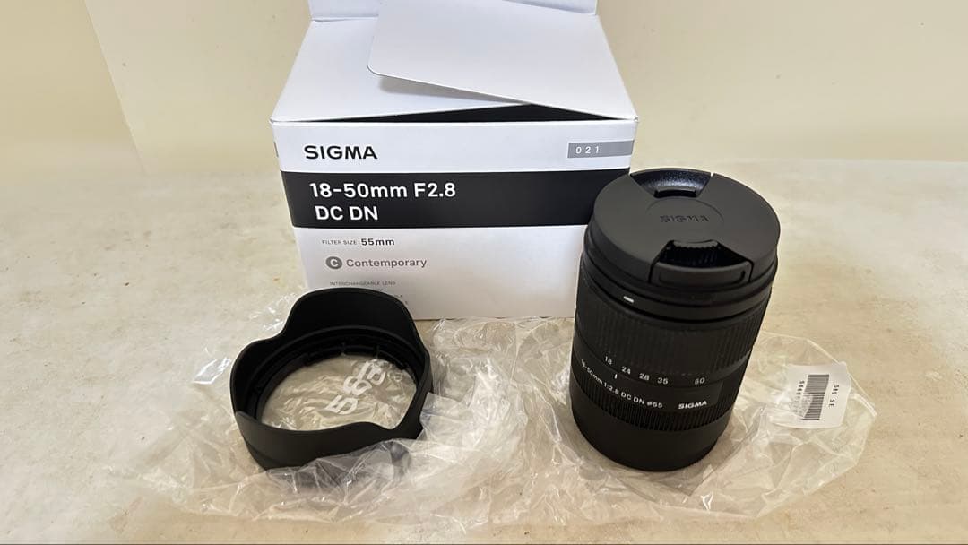 SIGMA 18-50mm F2.8 DC DN（ソニーEマウント用）