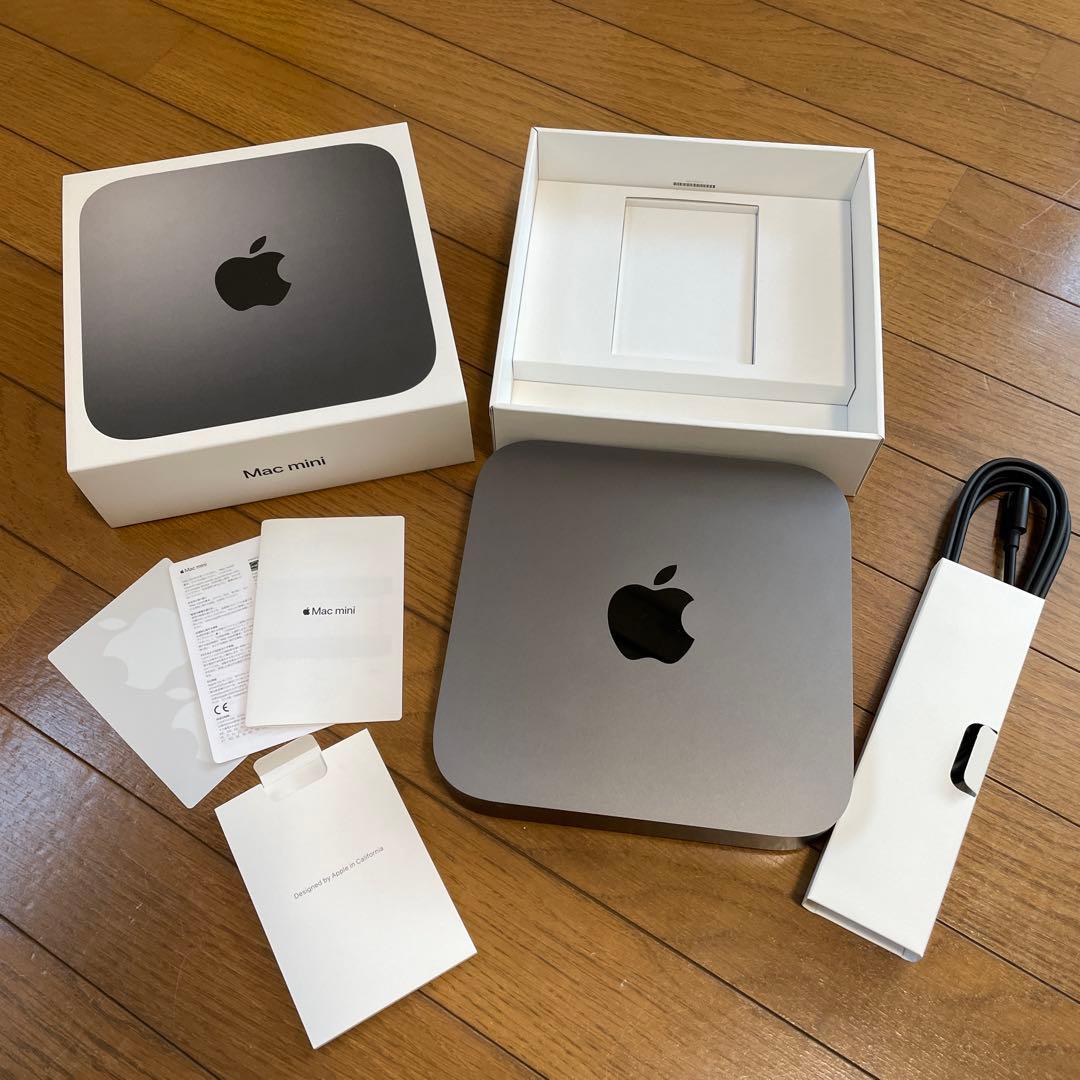 Mac mini 2018 3.6Ghzクアッドコアi3 8GB 256BGB
