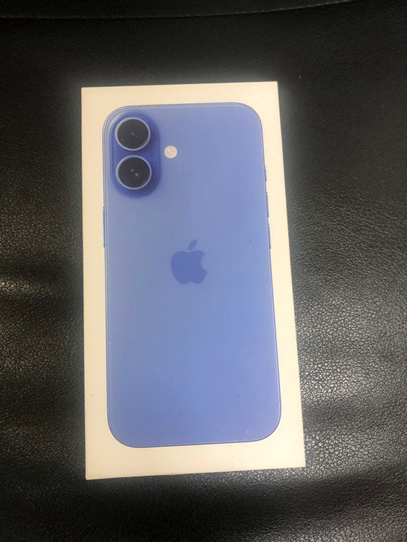 【美品】Apple iPhone 16 128GB ウルトラマリン