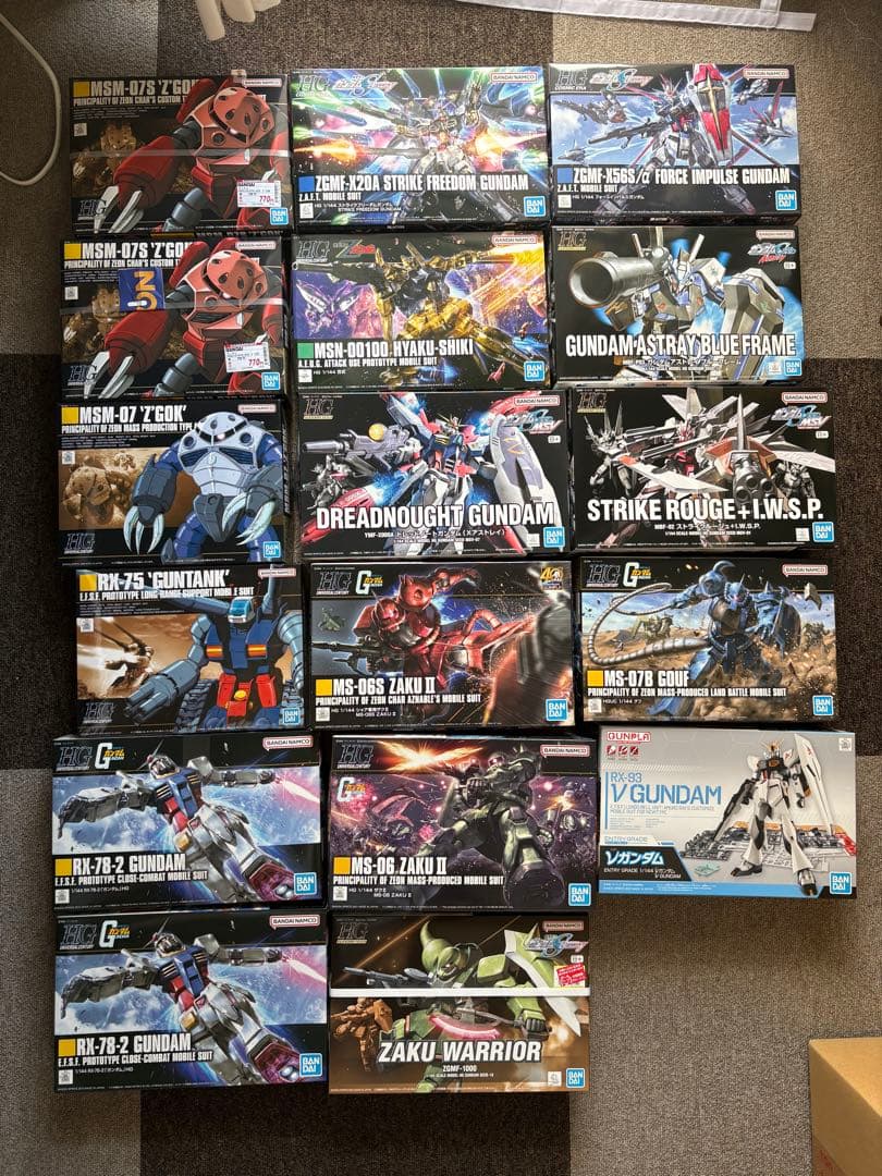 テ*コ様 HGガンプラ 17点セット 未開封