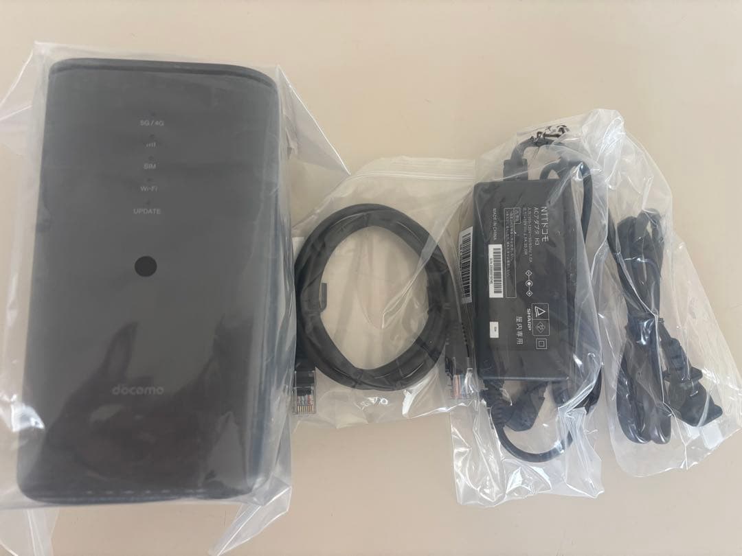 docomo  5G ＨＲ０２ ルーター