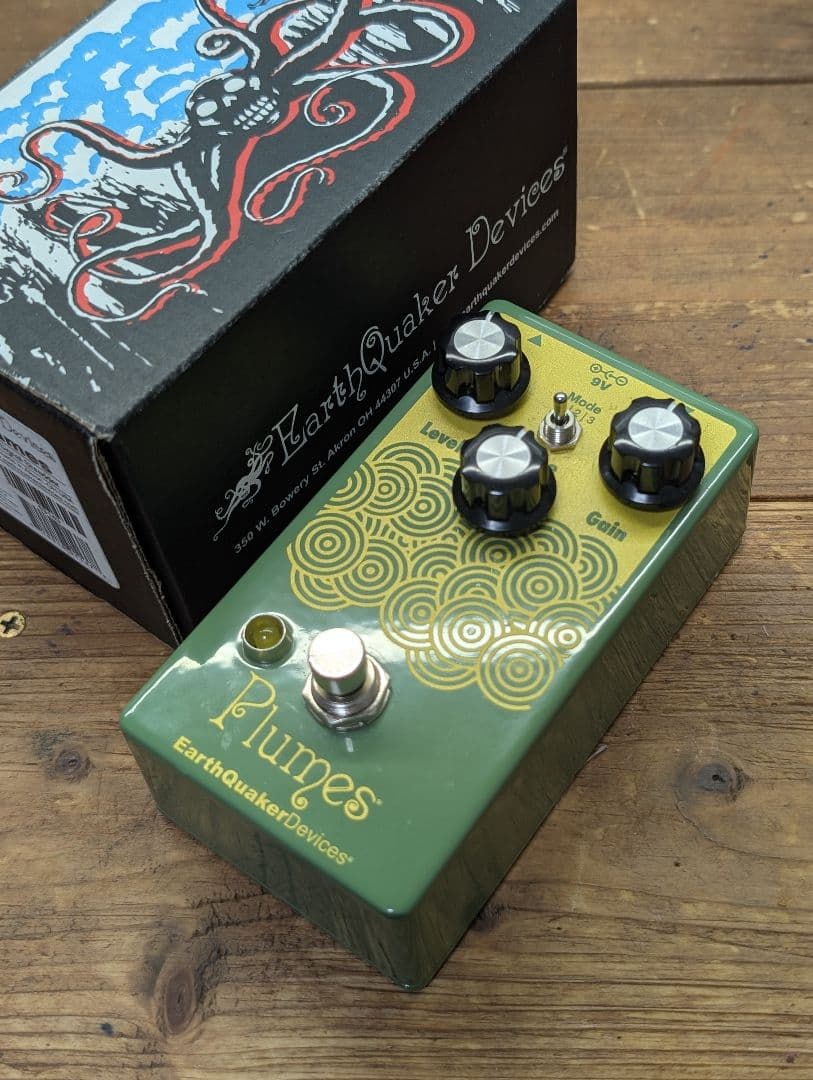 Plumes EarthQuaker Devices オーバードライブ TS系