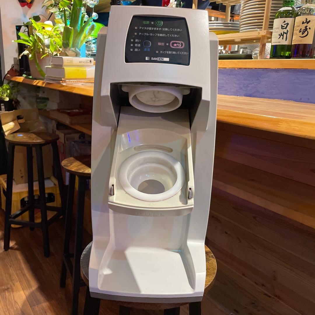 サンデンワンショットOS3ソフトアイス抽出機 CIM-10A