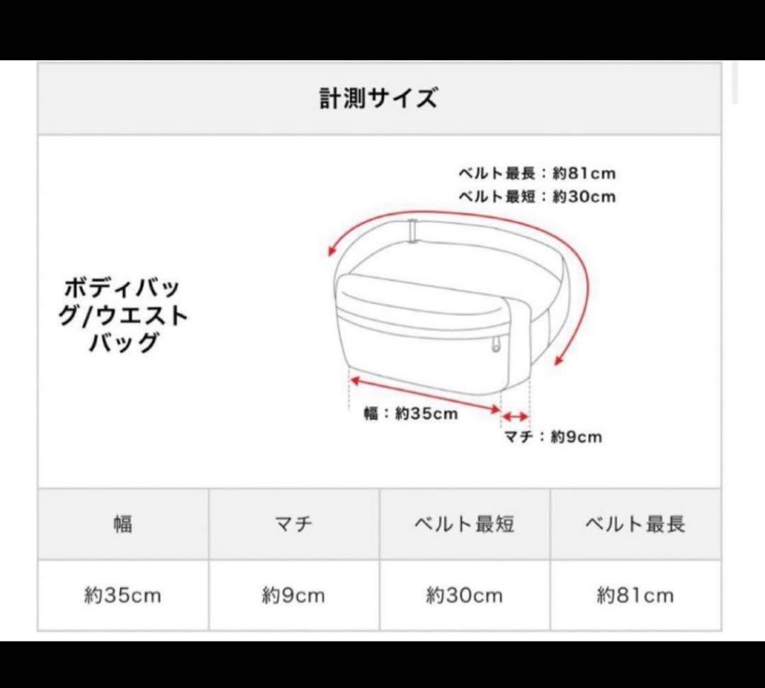 (12/6まで)アニエスベー ボディバッグ ウエストバッグ レザー