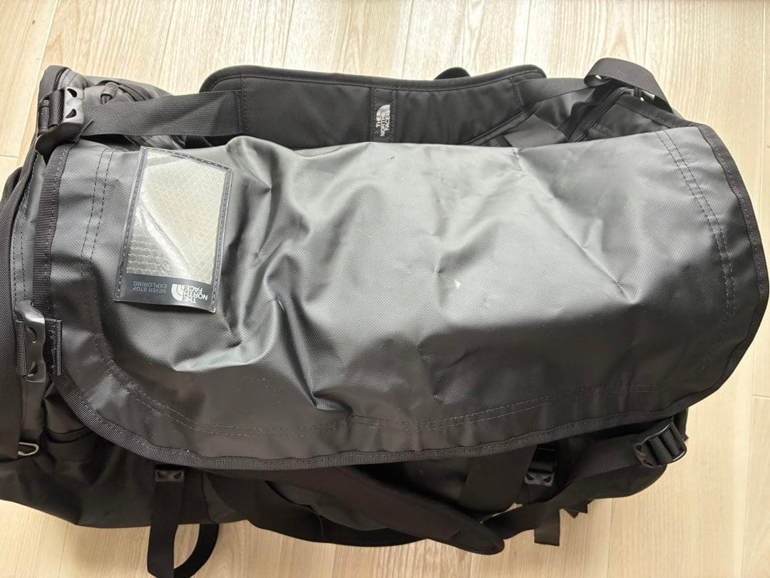 The North Face ブラックボストンバッグ