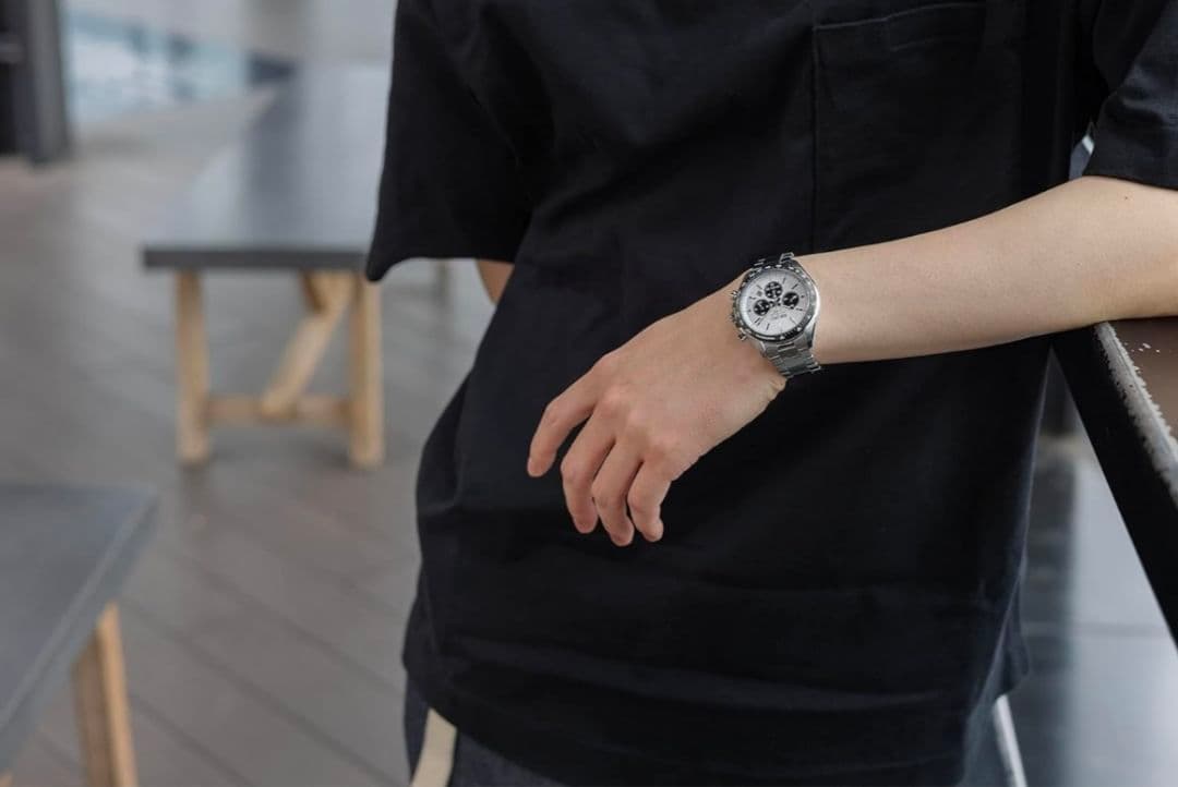 セイコー クロノグラフ SBPY165 ソーラー V175