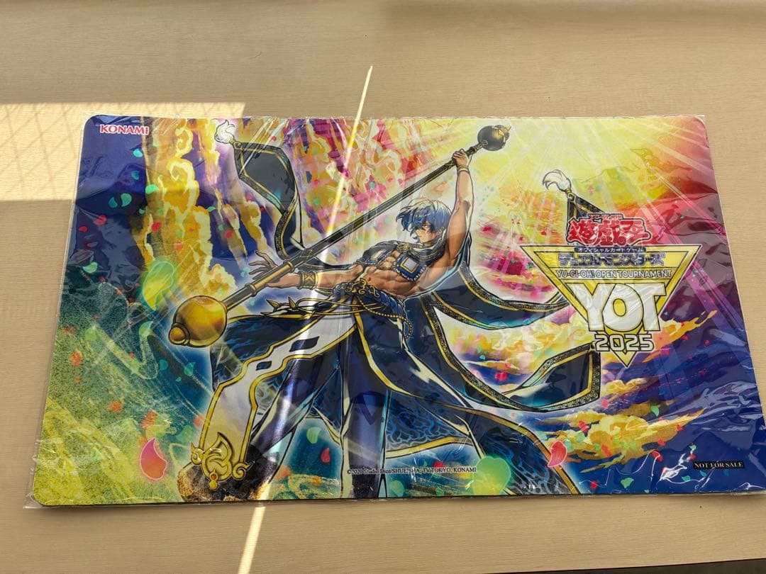 遊戯王 絢嵐たる見神 プレイマット 未開封 公式