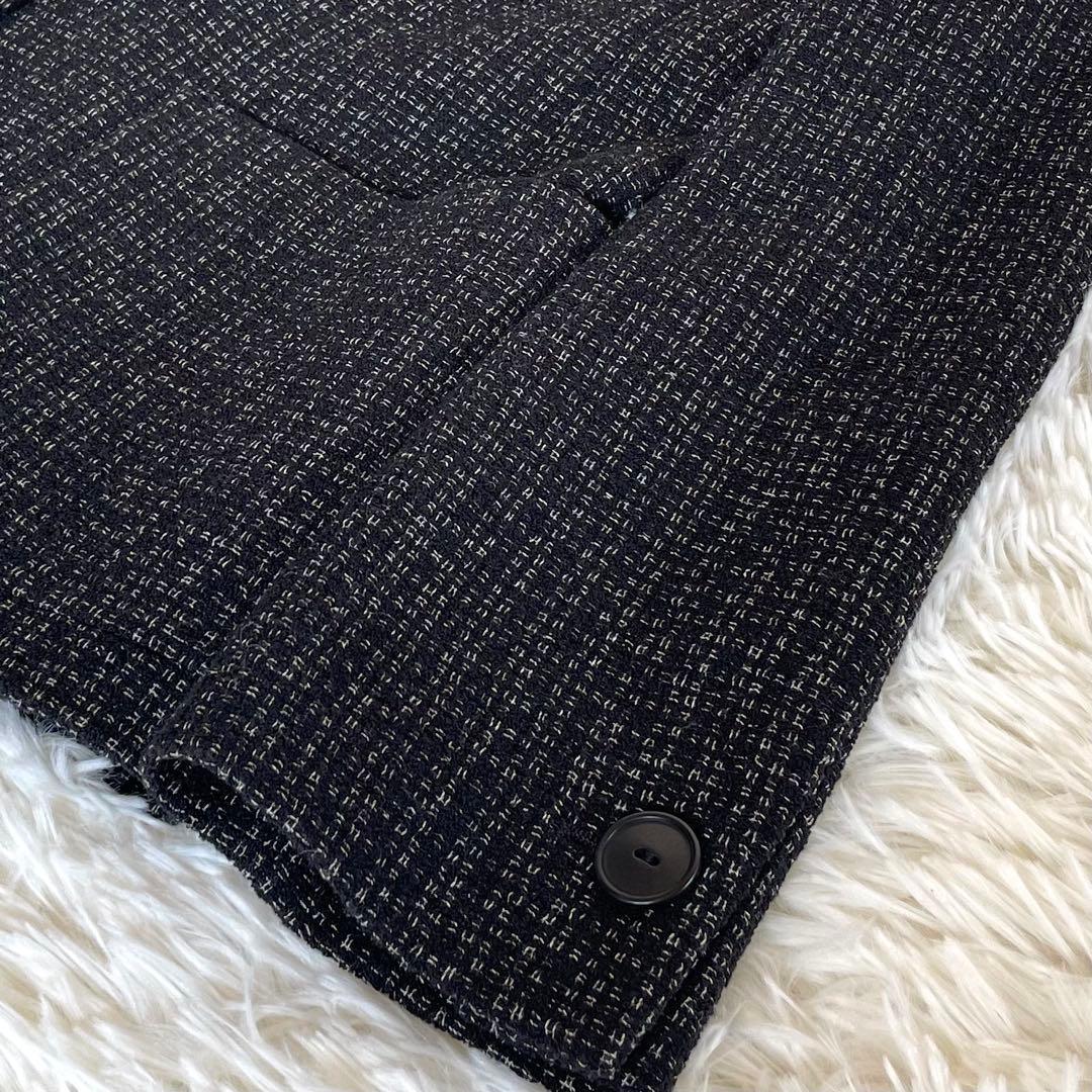 美品☆マックスマーラ　高級　銀タグ　ツイード　セットアップ　パンツスーツ　L