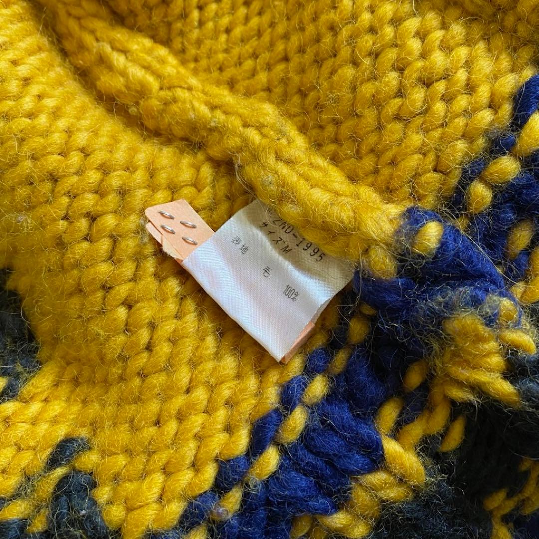 【希少】HYSTERIC GLAMOR カウチン　セーター　初期　ウール　M