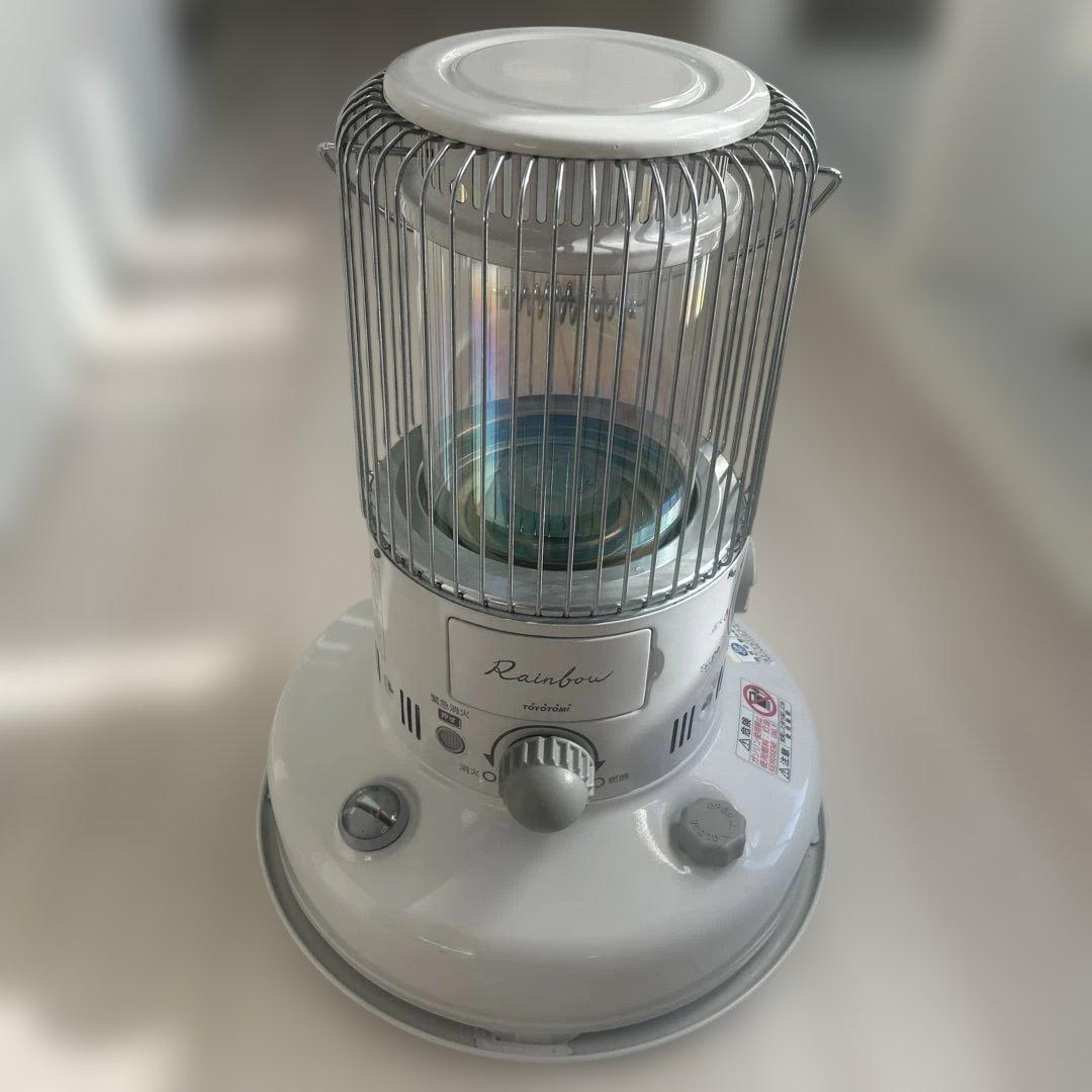 TOYOTOMI トヨトミ Rainbow ストーブ ホワイト