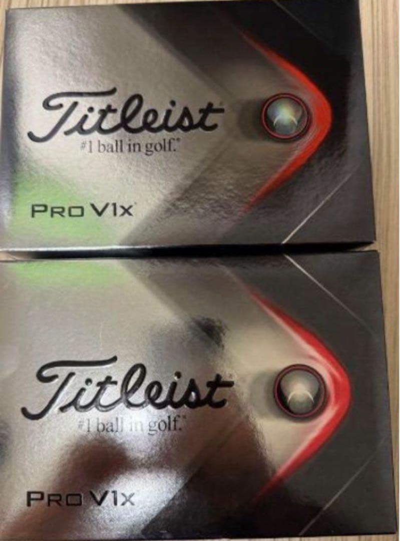 タイトリストPRO V1x (2024年モデル新品 V1との組み合わせも可能)